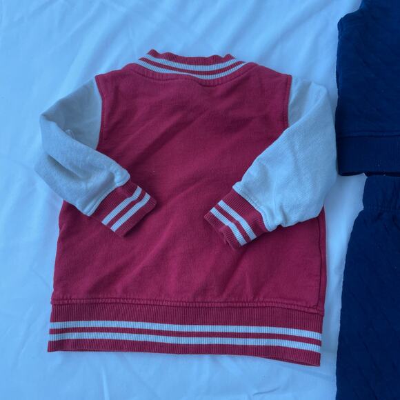 Lot of 4 Carters Clothing Boys 6M Sweat Set Bosy Suit Jacket - Picture 3 of 8